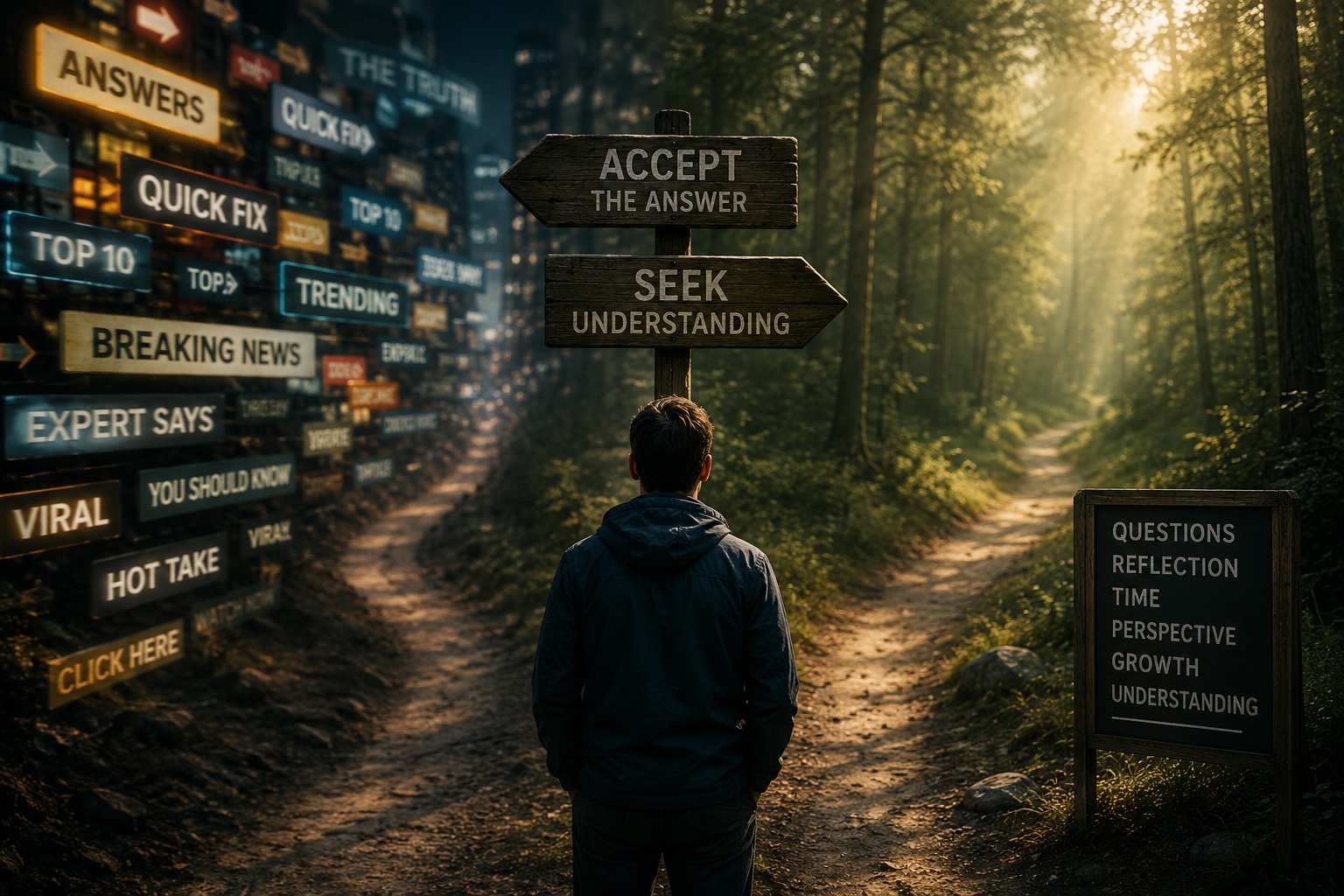 The Importance of Reaching Your Own Conclusions